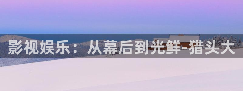 黑螞蟻影院免費大全：影視娛樂：從幕后到光鮮-獵頭大